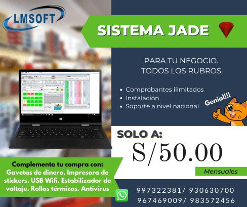 SISTEMA JADE DE CONTROL EMPRESARIAL Y ADMINISTRATIVO